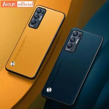 Для OPPO Reno 5 Lite 5F Reno5 Z чехол для телефона роскошный кожаный чехол для OPPO Reno 5 Pro Plus 5Z 5G Find X3 Neo X3 Lite силиконовый чехол Reno 5 4G чёрный