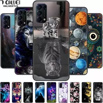 Для OPPO Reno 5A 7A чехол силиконовый мягкий мультяшный чехол для телефона TPU для Oppo Reno5 A Чехлы Reno7A Reno5A 5 A Ударопрочный чехол 7 A OPPO Reno 5A