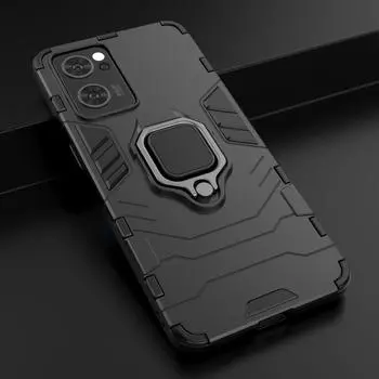 Для OPPO Reno 7 8 Pro Find X5 Pro X3 X5 Lite A77 A57 A77S 4G 5G противоударный жесткий чехол-подставка с кольцом для телефона задняя крышка For OPPO Reno7 5G синий