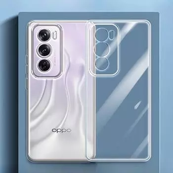 Для OPPO RENO Reno 12 12Pro прозрачный чехол, прозрачный силиконовый защитный чехол для Oppo Reno12 Pro, мягкий чехол из ТПУ для телефона Oppo Reno12 Pro чистый
