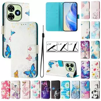 Для Oukitel C53 C50 C51 C38 C37 C35 C33 C32 кожаный чехол магнитный кошелек держатель для карт откидной чехол-книжка подставка защитные чехлы Oukitel C32