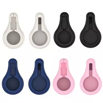 Для Oura Ring Gen3 Держатель зарядного устройства Зарядное устройство Силиконовая подставка Защитный чехол с прокладкой кабеля для Oura Ring Gen3 Smart Ring синий