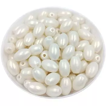 Для ожерелья, браслета, швейных принадлежностей ручной работы, для самостоятельного изготовления акриловых граненых бусин цвета макарон, 10 шт., бусины, свободные бусины белый