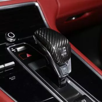 Для Panamera 971 карбоновая центральная консоль для авто, наклейка на рычаг переключения передач, автомобильные аксессуары CHINA