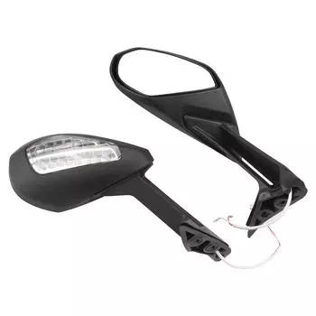 Для Panigale 959 1299s Panigale V2 R/S Аксессуары для мотоциклов Зеркало Светодиодные поворотники Сигналы заднего вида Зеркала заднего вида чёрный