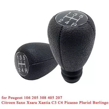для Peugeot 106 205 308 405 207 Citroen Saxo Xsara Xantia C3 C4 Picasso Pluriel Berlingo 5-ступенчатая ручка переключения передач ручка-рычаг головка