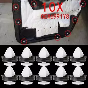 Для Peugeot 206 207 208 307 308 407 807 1007 5008 Expert Partner Citroen C2 C8 C3 C4 Picasso внутренняя отделка дверной панели зажимы для крепления карт 6991Y8 10X