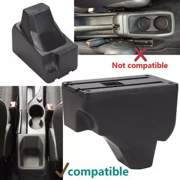 Для Peugeot 208 Ящик для хранения в подлокотнике для Peugeot 2008 2019-2025 Ящик для хранения в подлокотнике для автомобиля Специальные детали для модернизации Аксессуары для салона автомобиля