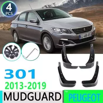 Для Peugeot 301 Sedan 2013-2014 2015 2016 2017 2018 автомобильное крыло брызговик брызговик автомобильные аксессуары