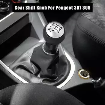 Для Peugeot 307 308 3008 407 5008 807 Citroen C3 C4 C8 ручка переключения передач автомобиля адаптер рычага переключения передач механическая 5/6-ступенчатая коробка передач