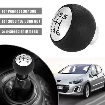 Для Peugeot 307 308 3008 407 5008 807 Citroen C3 C4 C8 ручка переключения передач автомобиля адаптер рычага переключения передач механическая 5/6-ступенчатая коробка передач