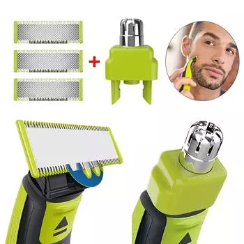 Сменное лезвие и насадка-триммер для волос в носу для Phillips QP210 QP220 QP230 QP2520 QP2530 QP2527 QP2533 QP2630 QP6520 1PC