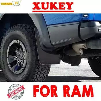 Для пикапа Dodge Ram 1500 2500 3500 4500 5500 SRT-10 4x4 DRW Rumble Bee Брызговики Брызговики Брызговики Fender 4pcs-set Black