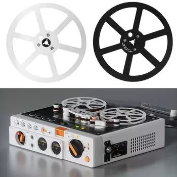 Для Pioneer PR-85 7-дюймовые легкие металлические алюминиевые приемные катушки детали машины для открытия катушечных магнитофонов аксессуары для алюминиевых магнитофонов чёрный