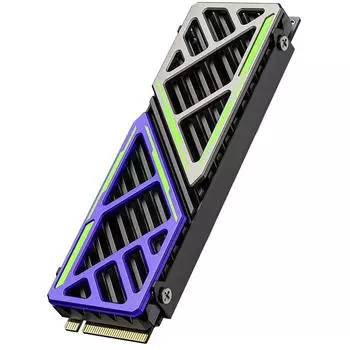 Для ПК/PS5 M.2 2280 SSD радиатор из магниевого алюминиевого сплава ПК эффективный кулер с термосиликоновой прокладкой радиатор жесткого диска SSD