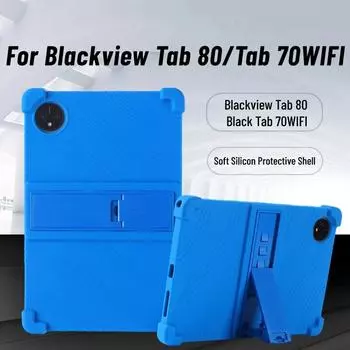 Для планшета Blackview Tab 80 10,1 дюйма для Tab 10 WIFI противоударные подушки безопасности мягкая силиконовая регулируемая подставка с точными вырезами крышка Blackview Tab 80 красный