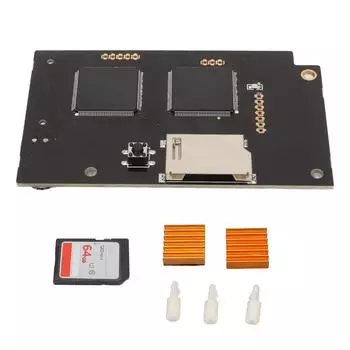 для платы моделирования оптического привода GDEMU V5.15b Плата оптического привода с картой памяти 64 ГБ Тепло