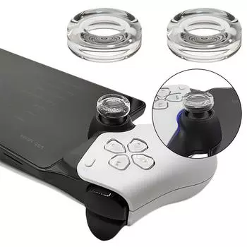 Для PlayStation Portal Rocker Cap жидкий силиконовый прозрачный игровой контроллер чехол для ручки с большим пальцем защитный чехол Rocker Cap
