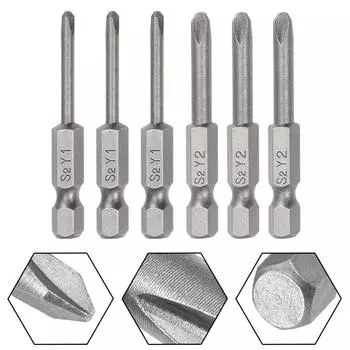 Для пневматических инструментов Для сверлильных инструментов Высококачественная магнитная отвертка с шестигранным хвостовиком 50 мм