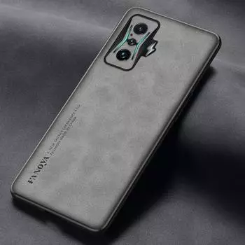 Для POCO F4 GT чехол с кожаным узором задняя крышка для POCO F3 противоударный чехол для POCO M4 Pro кожаный чехол для POCO X4 Pro POCO F4 GT чёрный