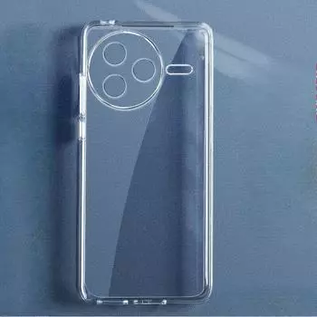 Для POCO F7 Ultra F7Pro тонкий прозрачный силиконовый чехол для телефона Xiaomi POCO F7ultra F7 Pro прозрачный защитный чехол из ТПУ For POCO F7 Ultra чистый