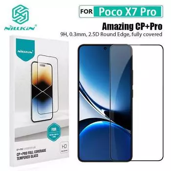 Для Poco X7 Pro Glass NILLKIN CP+Pro Защитная пленка из закаленного стекла Poco X7 Pro