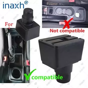 Для подлокотника Ford EcoSport 2018-2025 Для подлокотника Ford EcoSport Car Ящик для хранения подлокотников Arm Car Accessories Retrofit parts Interior