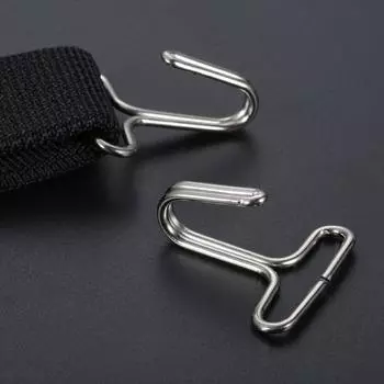 Для подвешивания треугольных ремней, застежка, крючок для подушки автокресла, автозапчасти, S крючки, подвесные пряжки