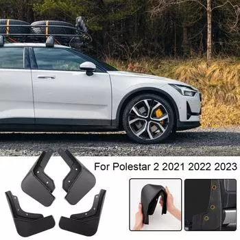 Для Polestar 2 2024 2024 2024 Брызговики Брызговики Передние Задние Колеса Автомобильные Аксессуары