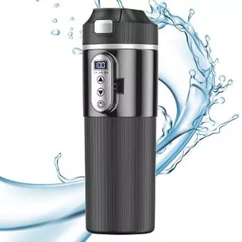 Для получения дополнительной информации см. описание Подогреваемая кофейная кружка для автомобиля 12 В/24 В дорожная кофейная чашка с ЖК-дисплеем подогреватель воды бутылка электрическая кружка United States