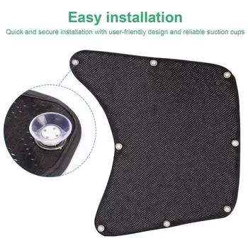 Для полуприцепа, грузовика, солнцезащитные козырьки, боковые, задние окна, автомобильные солнцезащитные козырьки, блокираторы для детей, домашних животных, заднего сиденья, защита от солнца, ультрафиолетовых бликов, тепла, багажник автомобиля, автофургона