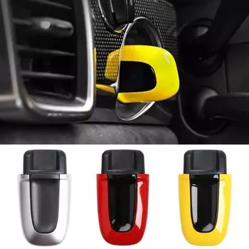 Для Porsche Car Start Stop Кнопка двигателя Ключ зажигания Одна кнопка запуска для Cayenne Cayman Macan Paramera 911 718 красный