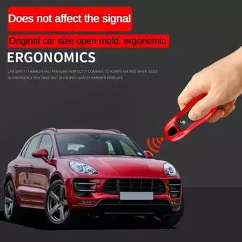 Для Porsche Panamera Spyder Carrera Macan Boxster Cayman Cayenne 911 970 981 991 автомобильный смарт-брелок для дистанционного ключа чехлы набор оболочек