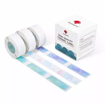 Для принтера этикеток Phomemo D30 оригинальная этикетка термопечать на рулоне съемная черная 160 звездное небо только, лента, наклейка, бумага, наклейка, бумага, клей,