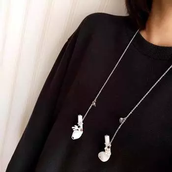 Для Pro Air Pods 3 2 1 цепочки с защитой от потери креативный ремешок для астронавтов OneSize