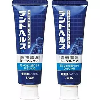 Для профилактики альвеолярной пиореи Dent Health Medicated Toothpaste SP x 2 90 г, (квазилекарство) (х 2)