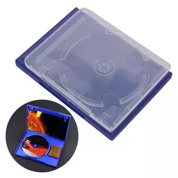 Для PS2 PS3 игровой диск чехол пластиковый ящик для хранения двойной CD Blu Ray коробка DVD диск коробка двойной пакет Bd коробка белый