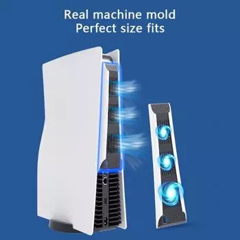 Для PS5 Playstation 5 консольный охлаждающий вентилятор кулер игровые внешние аксессуары вертикальная подставка с охлаждающим вентилятором USB-кулер