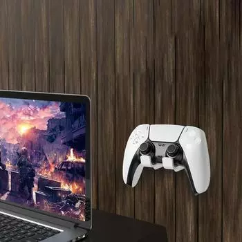Для PS5 PS4 XBOX Switch Holder Hanger Wall-Move Universal Bracket Game Handle Controller Stereoscope Accessories белый