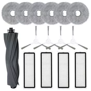 Для пылесоса Dreame L10s Ultra L10 Ultra для Xiaomi X10 основная боковая щетка фильтр Hepa ткань для швабры запасные части CHINA