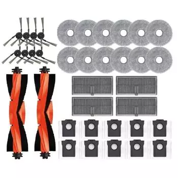 Для пылесоса Dreame X40 Ultra X40 Pro S30 Pro Ultra сменные аксессуары основная боковая щетка фильтр швабра пылесборник