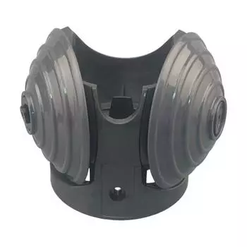 Для пылесоса Dyson V7 V8 V10 V11 V15 с прямым приводом, антинаматывающим, всасывающей головкой, портом зарядки с шариковыми колесами, боковой крышкой серый