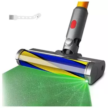 Для пылесосов Dyson V7 V8 V10 V11 V15 насадки с датчиком пыли, мягкие роликовые части насадки CHINA