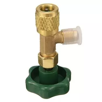Для R22 R134a R410A Gas 1 шт. дозирующий клапан открывалка для бутылок прочный кран для бутылок адаптер с резьбой 1/4 SAE CHINA