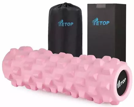 для расширенной 5-летней гарантии TETOP Foam Roller Миофасциальный релиз Ролик Растягивающий ролик Соответствует линиям тела Небьющийся Твердый Тонкий Легкий Массаж Йога