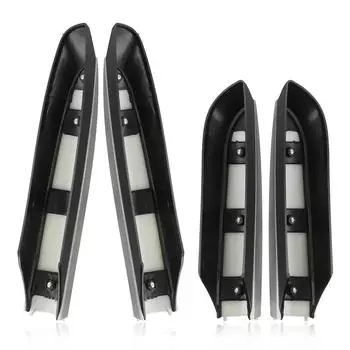 Для RAV4 XA40 2013-2018 багажник на крышу автомобиля аксессуары прямая замена оболочки колпачок серебристый тон + черный практичный в использовании CHINA