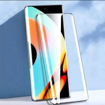 Для Realme 10 Pro Plus 3D изогнутая защитная пленка из закаленного стекла для Realme 10 Pro + 10 ProPlus полное покрытие защитная передняя пленка Realme 10 Pro Plus чистый