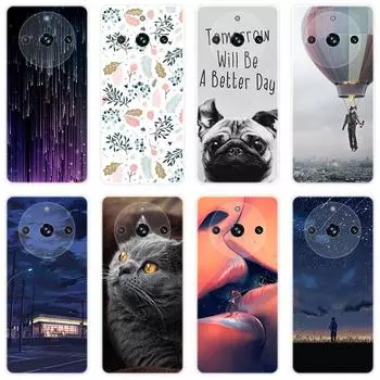 Для Realme 11 Pro Realme11 Pro+ Мягкий силиконовый чехол для задней панели с мультяшным рисунком, модный чехол для телефона For Realme 11