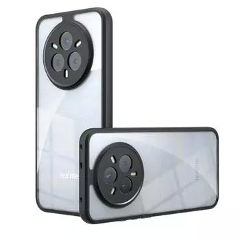Для Realme 14 Pro Plus 5G чехол роскошный акриловый матовый жесткий ПК бампер для Realme 14 Pro + Realme14proPlus ударопрочный прозрачный бронированный чехол realme 14 pro plus чистый