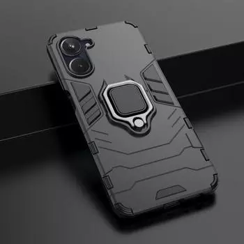 Для Realme 9 10 11 Pro + 9i C21Y C25Y GT2 3 Pro Neo3 C55 C53 C51 C33 Narzo 50A 50i Prime 4G 5G противоударный жесткий чехол-подставка для телефона задняя крышка For Realme GT2 Pro синий